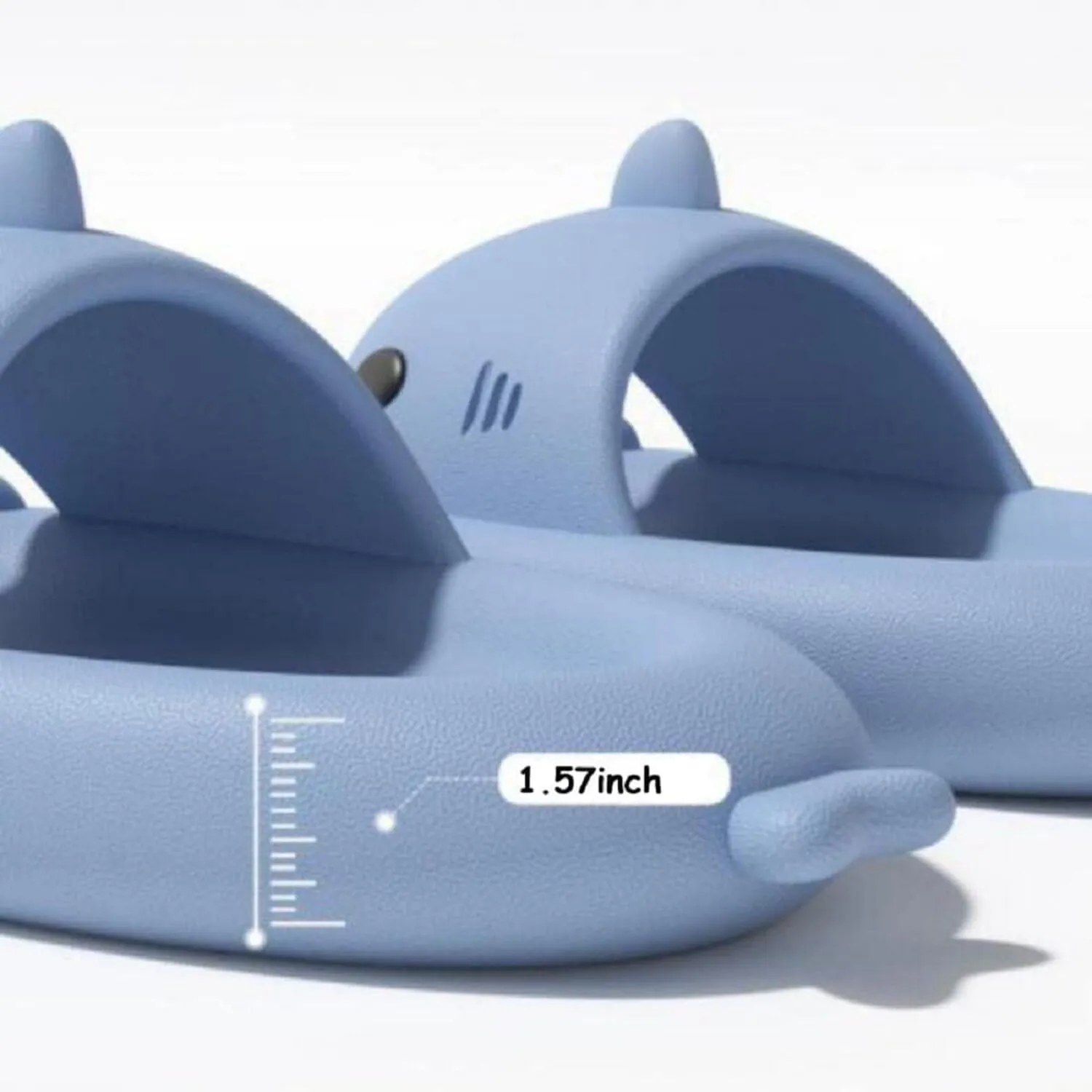 Hrtesus Sharklas Originales Kids, Shark Slides, Chanclas de Tiburon, Sharky Chanclas