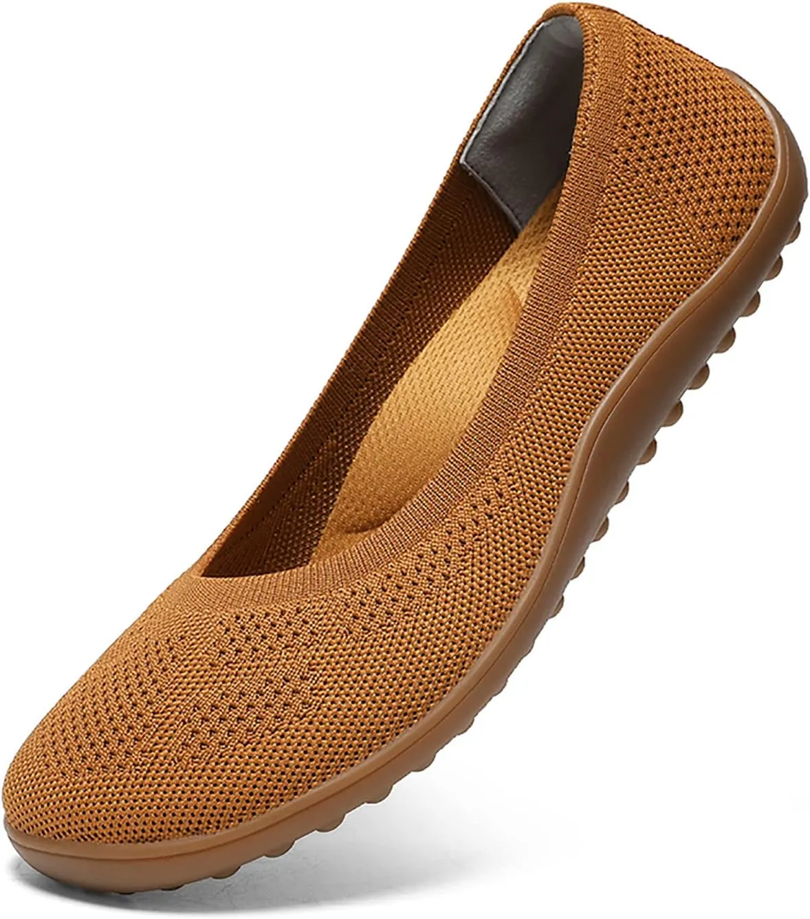 KBZone Women's Flats Slip on Ballet Flats Wide Toe Box Comfortable Walking Shoes