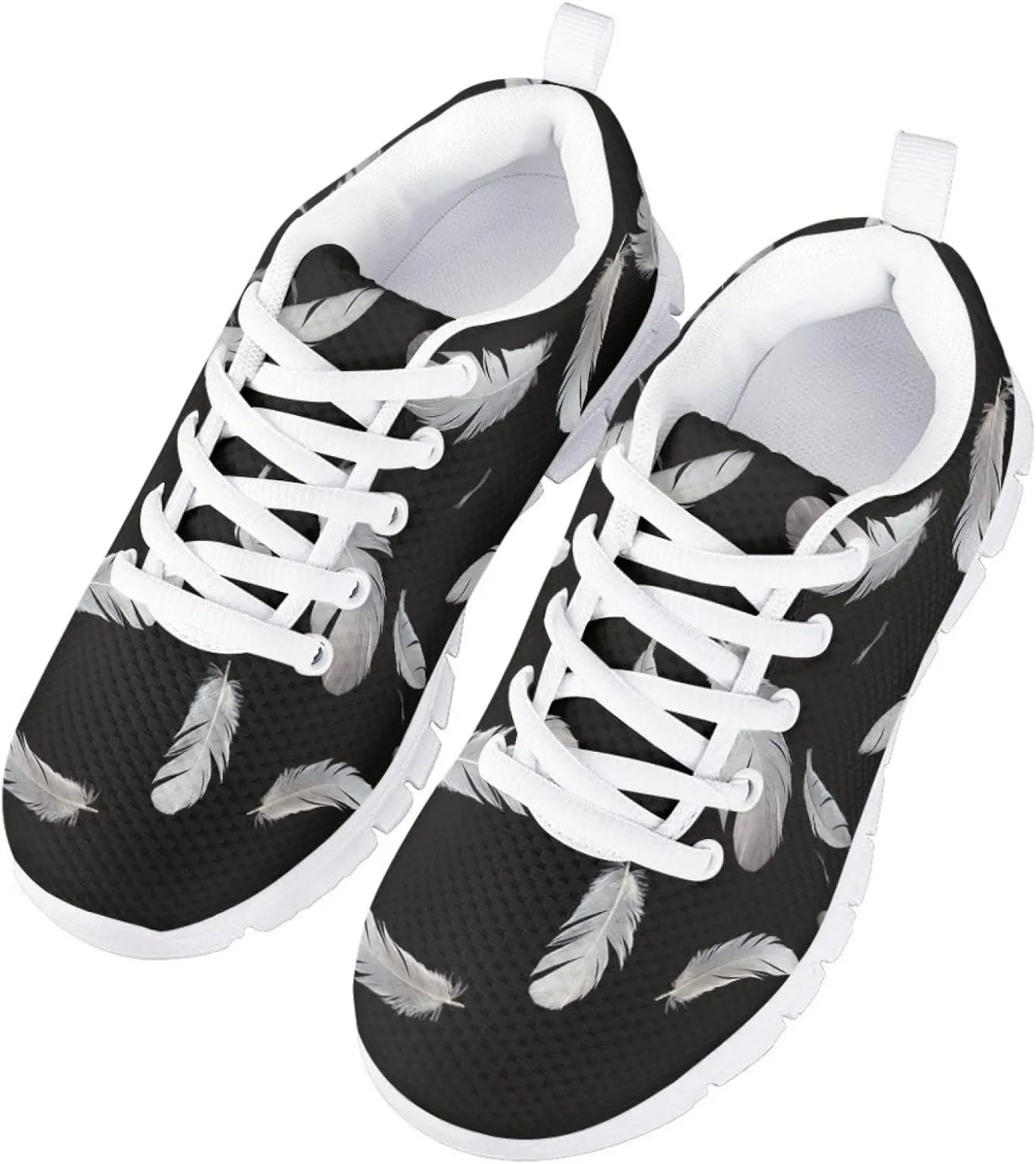 Kids Tennis Shoes Novelty Cute Print Lightweight Athletic Running Sneakers