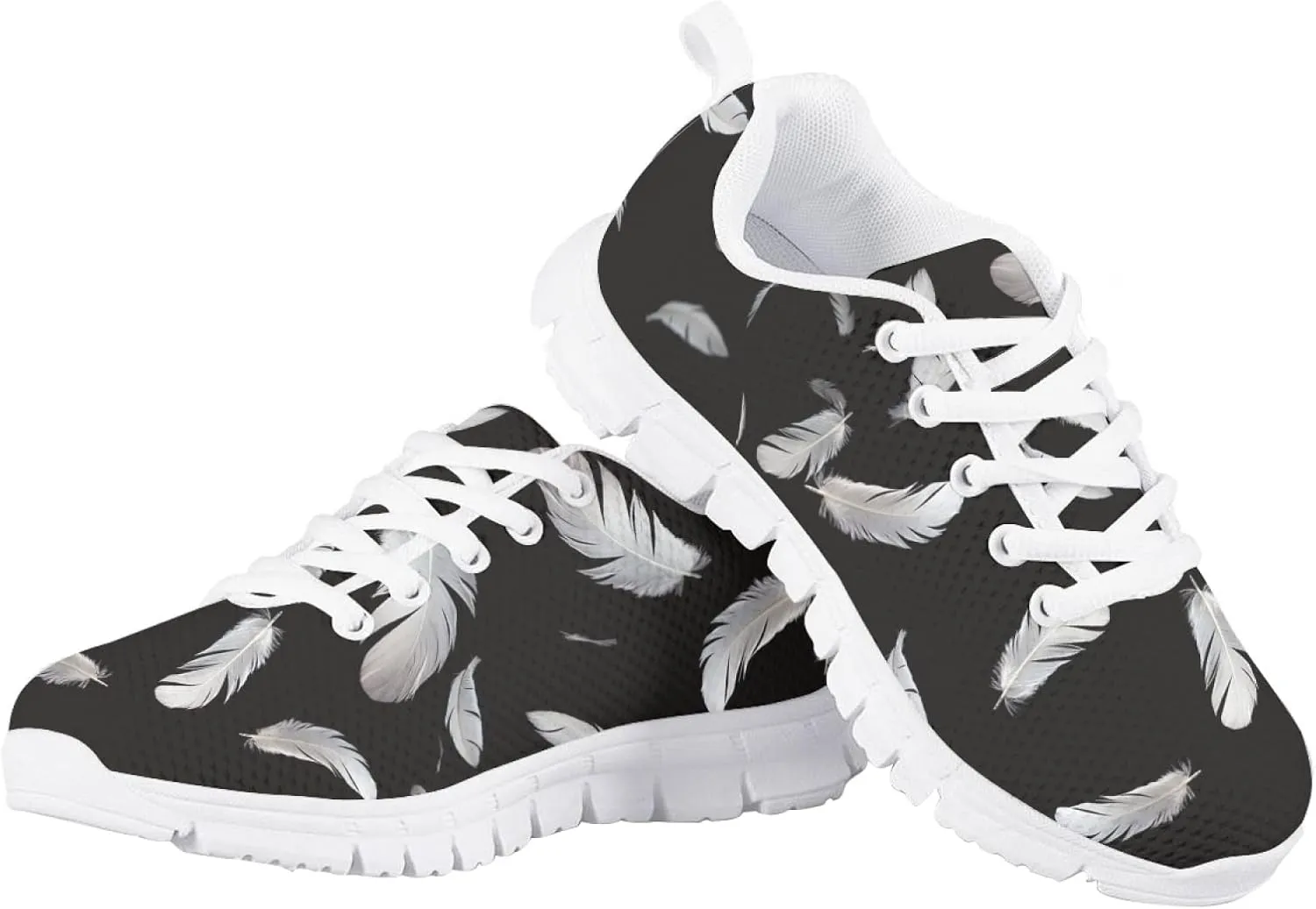 Kids Tennis Shoes Novelty Cute Print Lightweight Athletic Running Sneakers