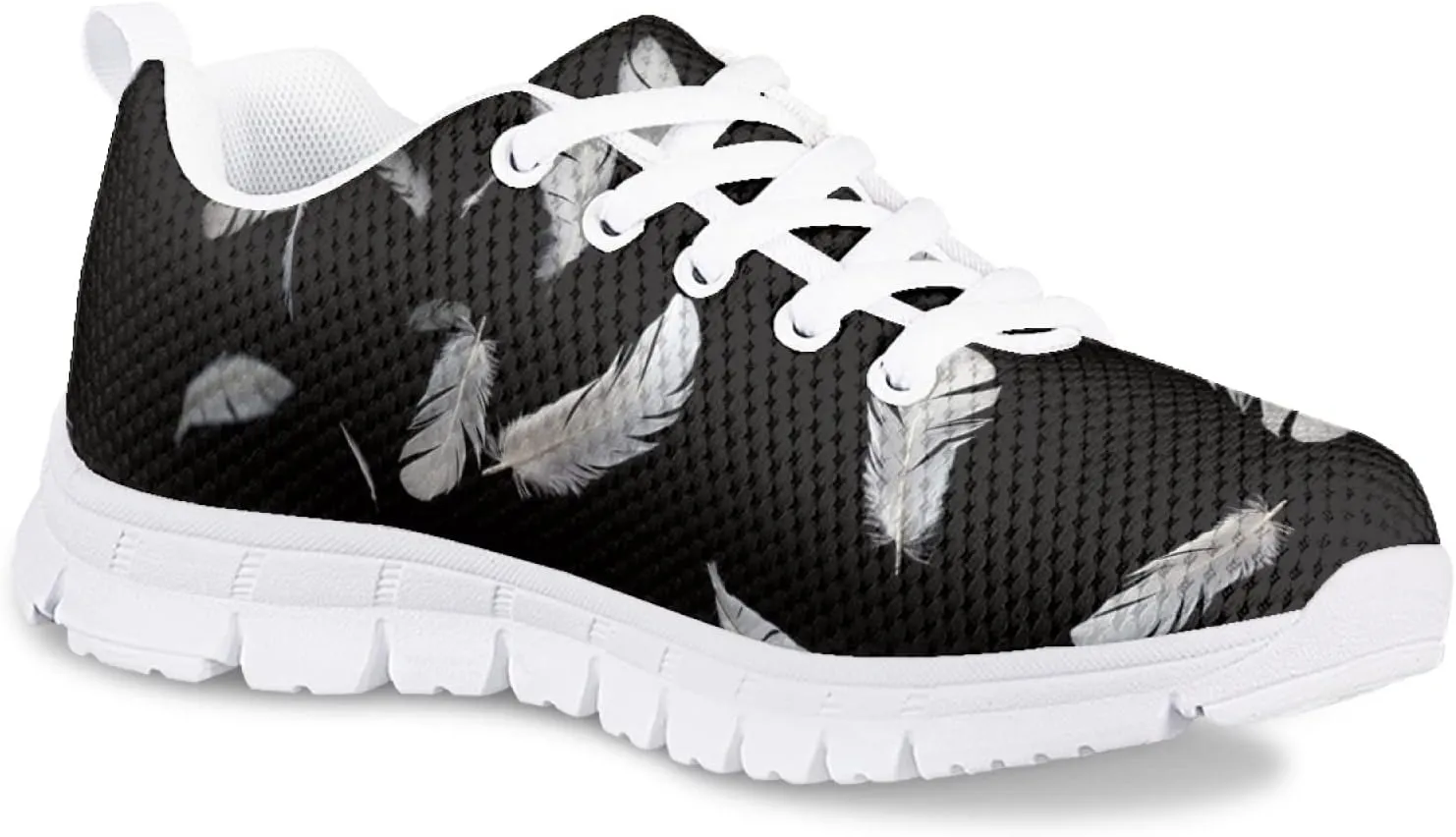 Kids Tennis Shoes Novelty Cute Print Lightweight Athletic Running Sneakers