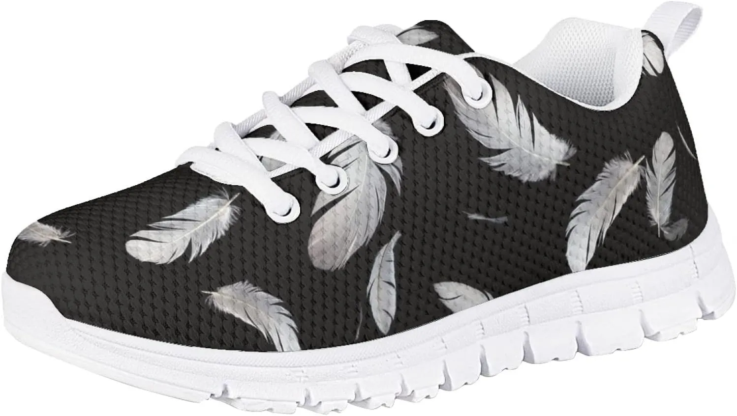 Kids Tennis Shoes Novelty Cute Print Lightweight Athletic Running Sneakers