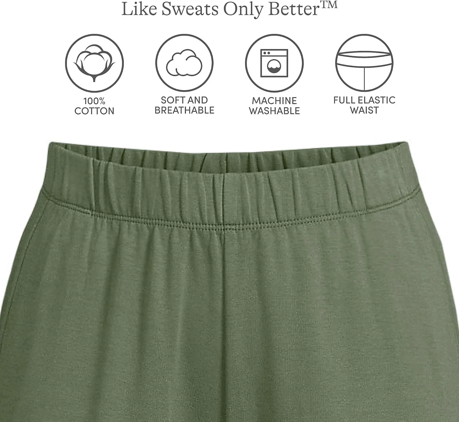 Lands' End Women's Sport Knit High Rise Pants