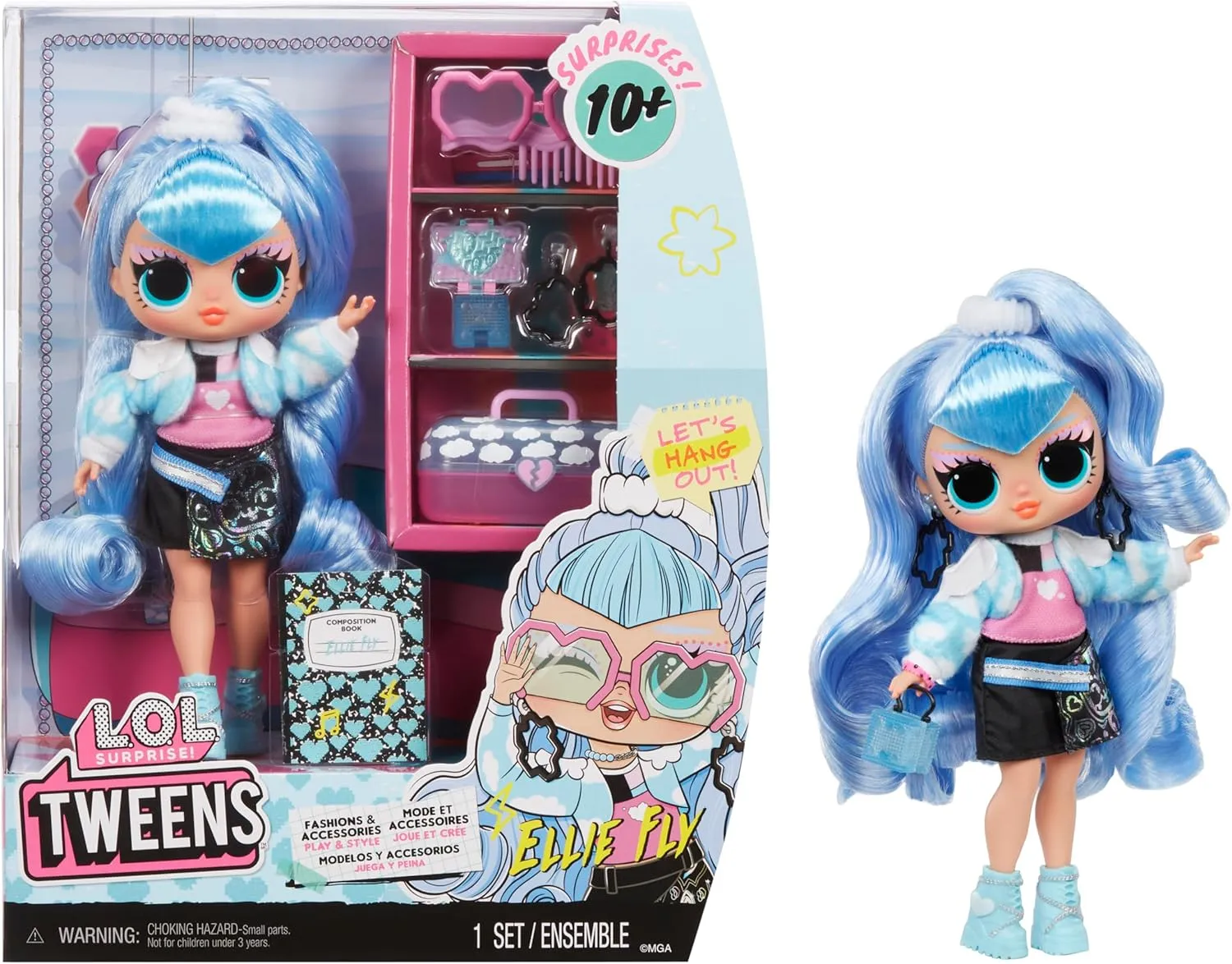 LOL Surprise Tweens Fashion Doll Ellie Fly with 10  Surprises and Fabulous Accessories – Great Gift for Kids Ages 4 