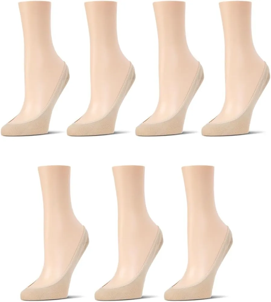 MeMoi No-Show Micro Shoe Liners 7-Pack