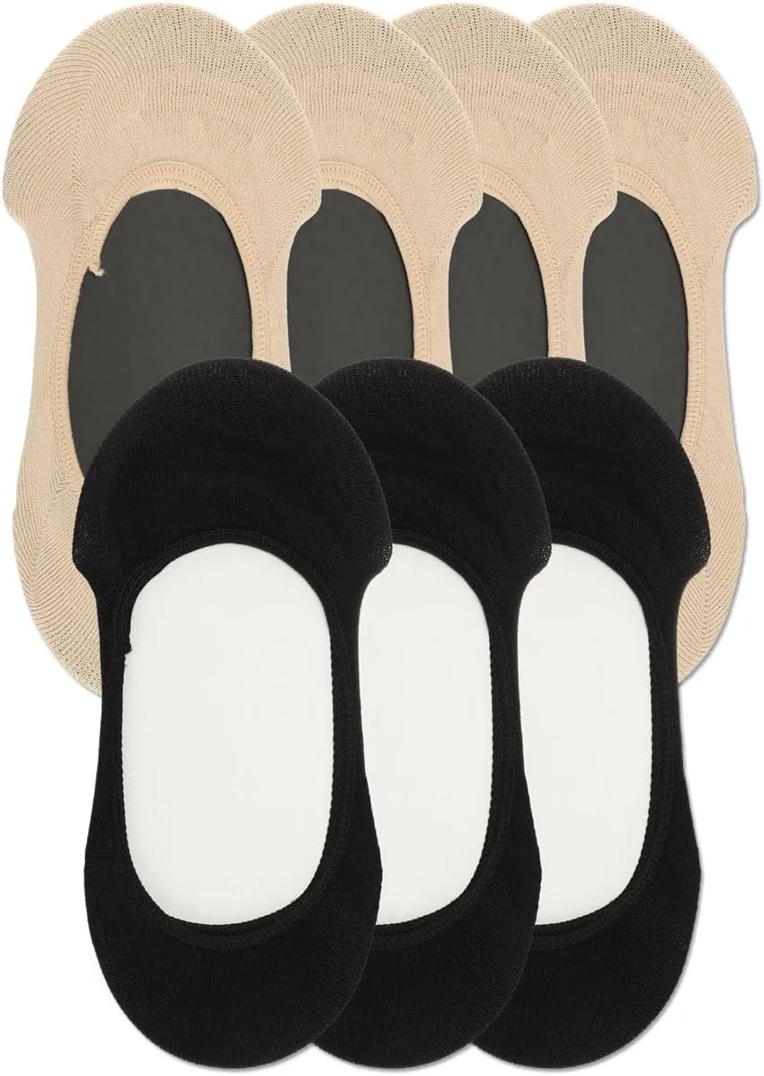 MeMoi No-Show Micro Shoe Liners 7-Pack