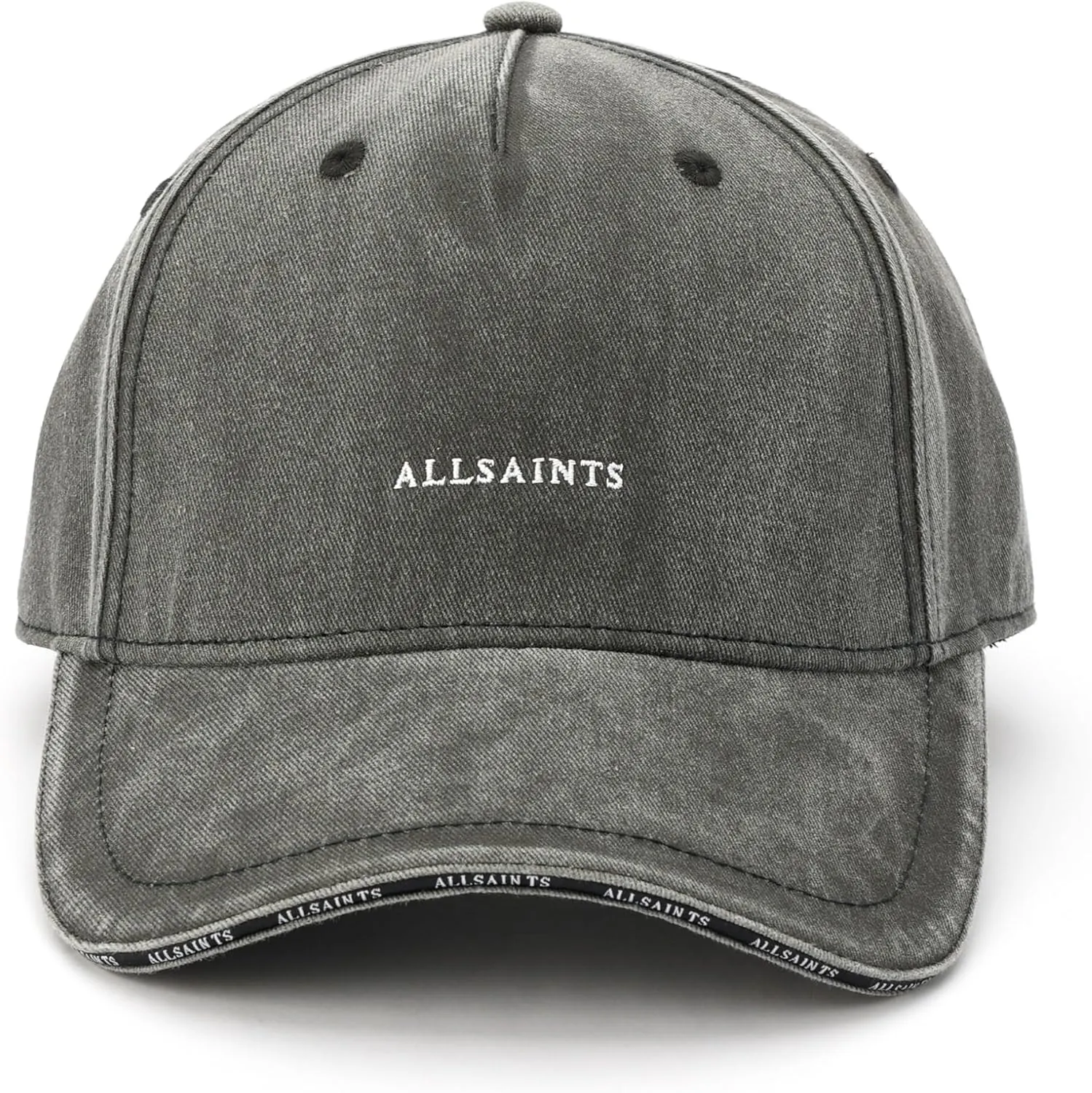 Men's Felix Baseball Cap, 100% Cotton Hat with Adjustable Strap, Summer Accessory, Washed Black