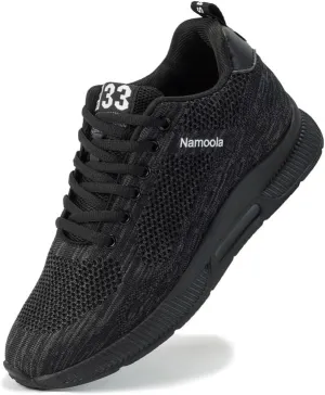 Men's Invisible Height Increasing Elevator Shoes Lightweight Sport Shoes Height-Boosting Non-Slip Sneakers 2.4'' Taller