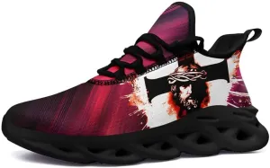 Mens Jesus Running Shoes Lightweight Casual Walking Sneakers Non Slip Gym Training Breathable Jogging Shoe for Women