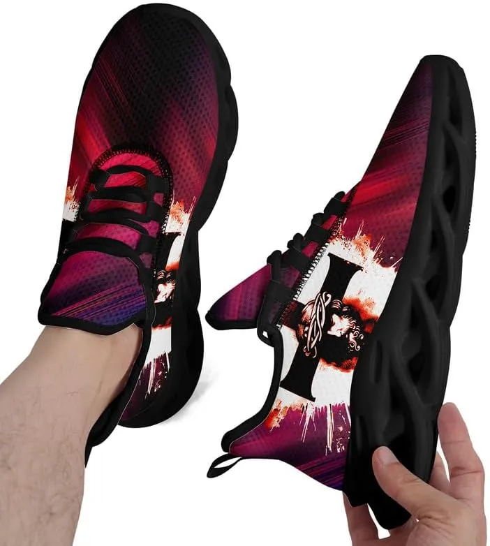 Mens Jesus Running Shoes Lightweight Casual Walking Sneakers Non Slip Gym Training Breathable Jogging Shoe for Women