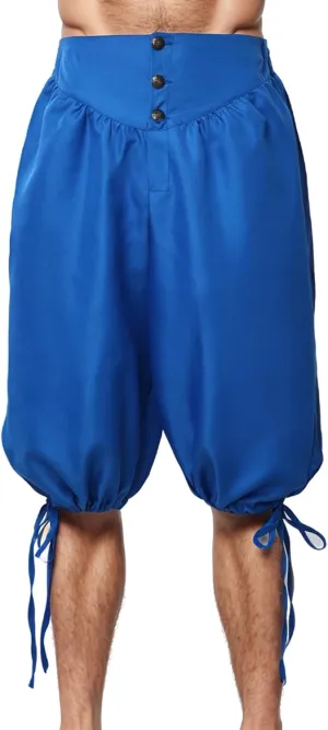 Men's Pirate Shorts Mens Knickers Colonial Pants Renaissance Costume Viking Shorts
