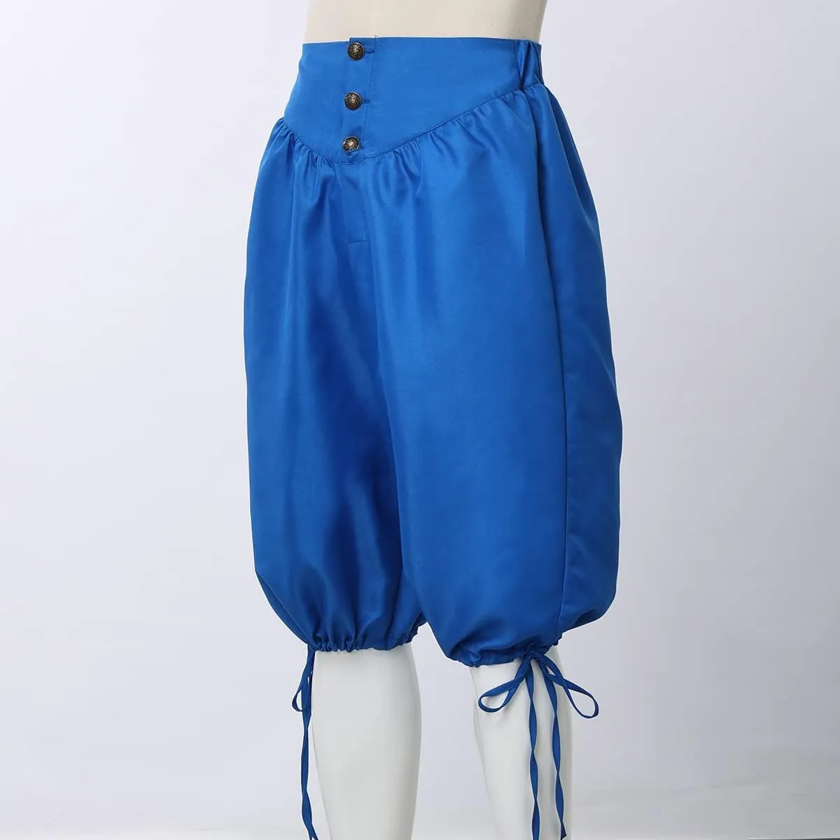Men's Pirate Shorts Mens Knickers Colonial Pants Renaissance Costume Viking Shorts