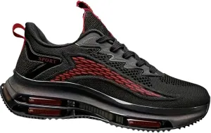 Men's Spring Summer Festival Comfortable Casual Double Air Cushion Shoes Cushioning Flyweave Mesh Sneakers
