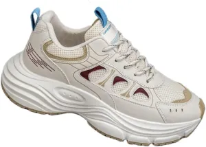 Men's Trendy Chunky Sneakers - Mesh Breathable Design with Height-Boosting Comfort | Street Style Shoes for Casual & Light Sports