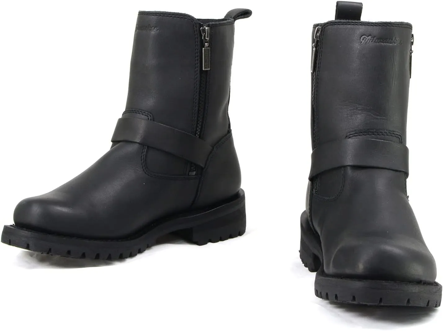 Milwaukee Motorcycle Clothing Company Mens Afterburner Boots (Black)