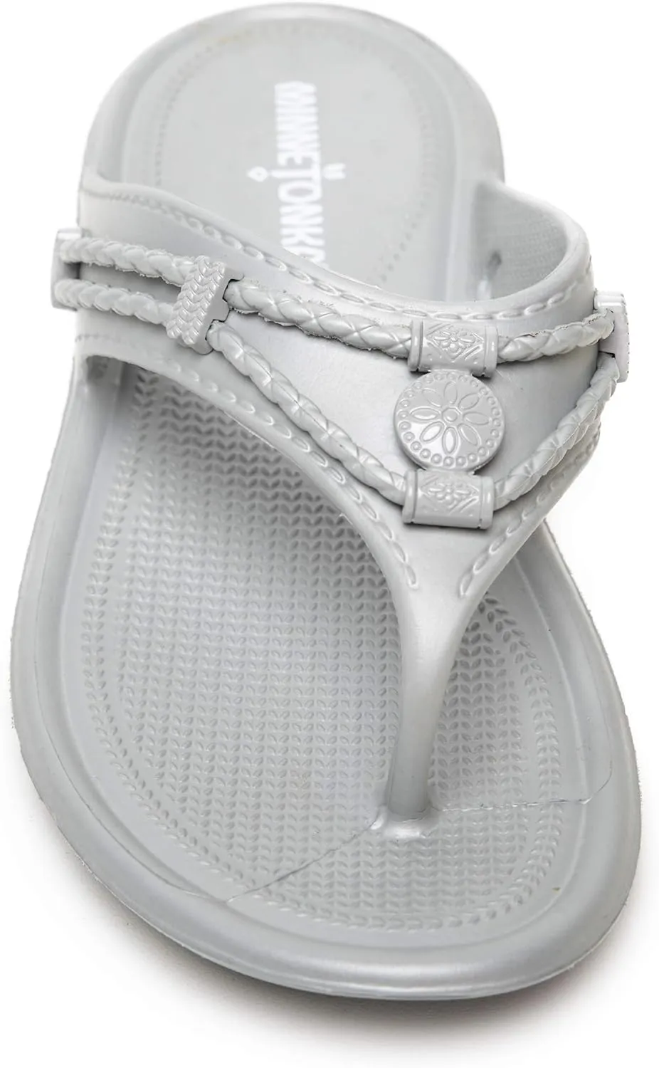 Minnetonka Women's Silvie and Silverthorne 360 Ornamented Sandals.