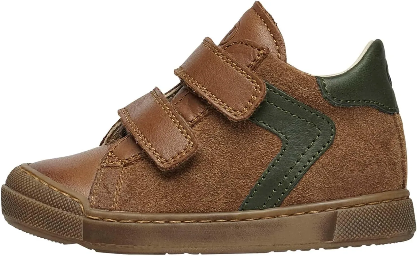Naturino Boy's Heist VL (Toddler/Little Kid) Cuoio/Chestnut/Green Bottle EU 30 (US 12.5 Little Kid) M
