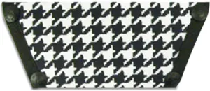 Onesole Houndstooth Top, Houndstooth print for interchangeable Top for women, interchangeable Tops for women's wedge Sandals with Houndstooth print designs, travel-friendly, As Seen on Shark Tank, 5