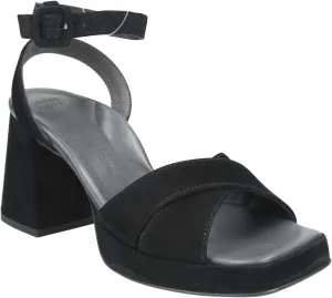 Paul Green Women's Sandals 6061-003 Suede Black