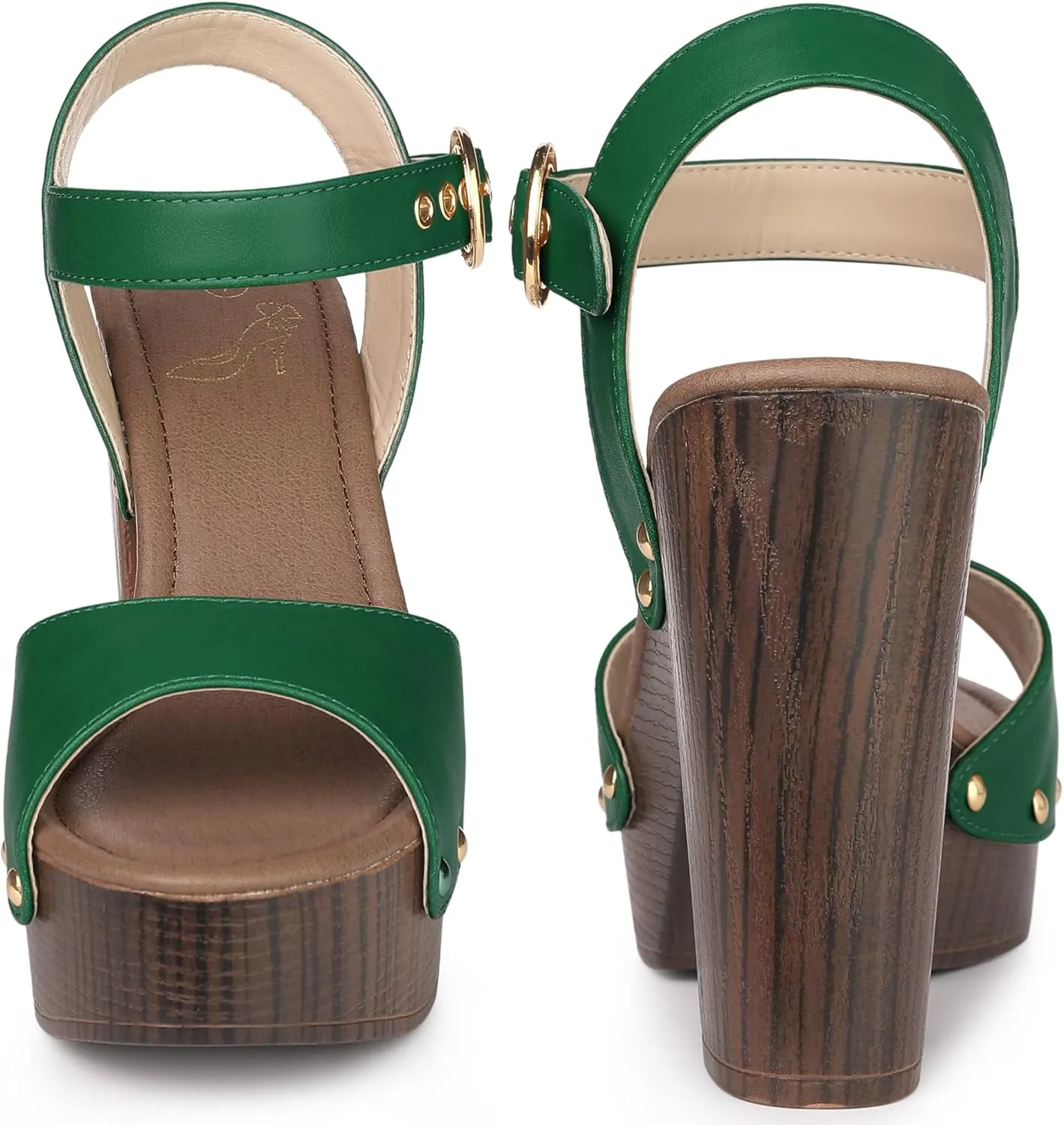 Perphy Platform Heels Slingback Chunky High Heel Sandals for Women