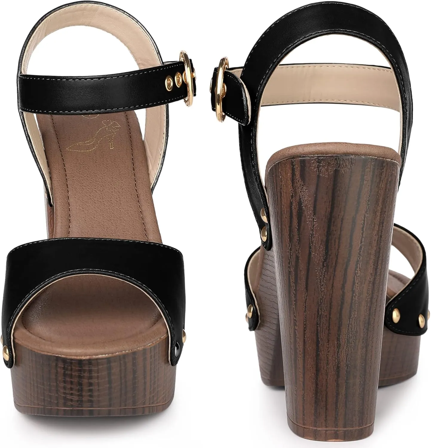 Perphy Platform Heels Slingback Chunky High Heel Sandals for Women