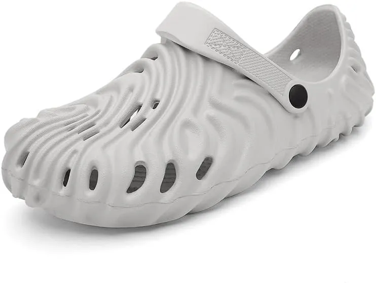 Platform Slippers for Men Summer Outdoor Garden Sports Couples cave Sandals for Men Non-Slip Soft-Soled Beach Shoes