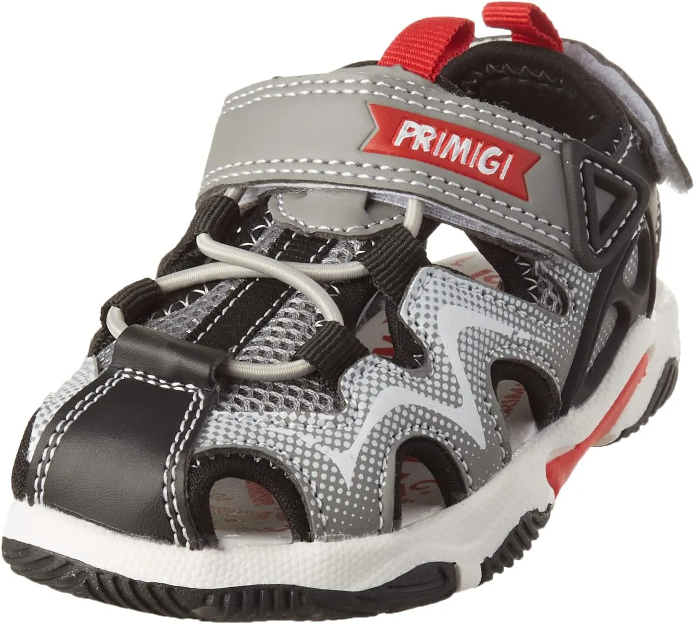 Primigi Kids Boy's 39710 (Toddler/Little Kid) Black/Grey/White/Red EU 28 (US 11 Little Kid) M