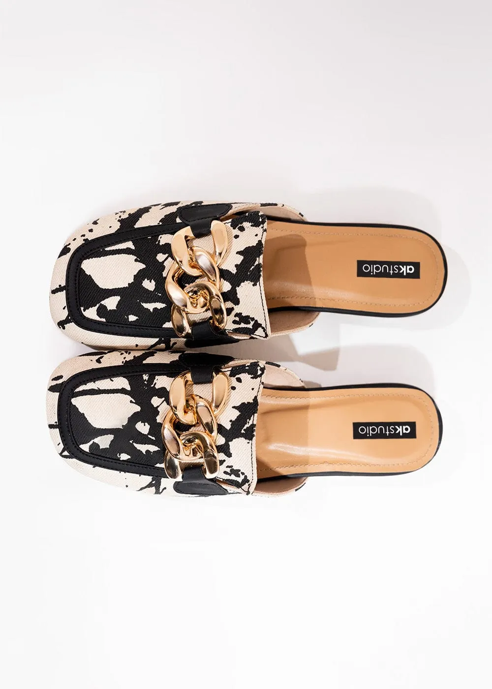 Printed Loafers