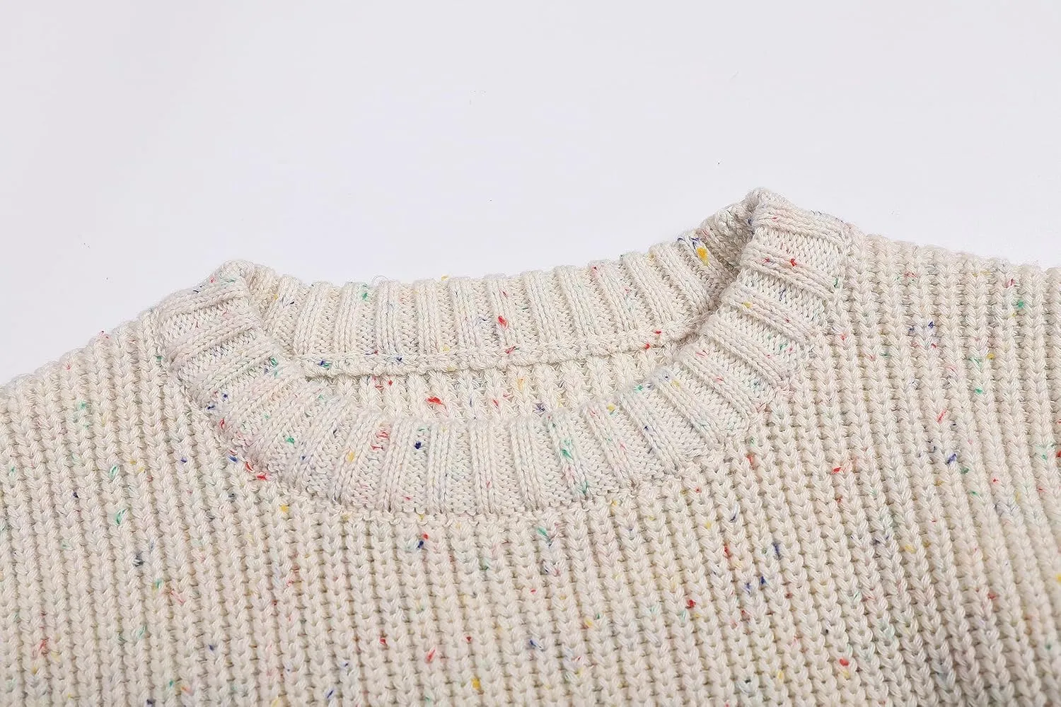 Pullover Sweater for Girls Baby Toddler Knit Crewneck Sweater Sweatshirt Winter Clothes Tops Outfits