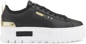 PUMA Kids Boys Mayze Shiny Platform Sneakers Shoes Casual - Black - Size 6.5 M