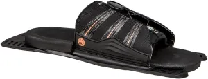Radar Water Ski Boot - Lyric BOA - Black/Carbon/Coral - Adjustable Rear Toe Plate