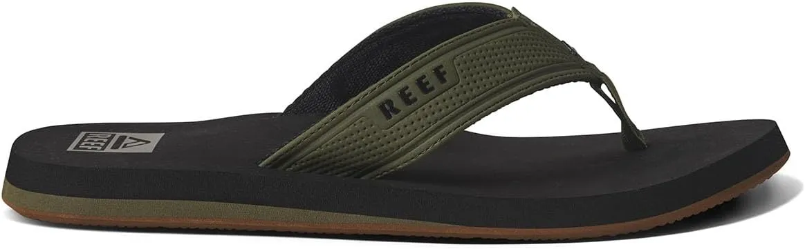Reef Layback Men's Flip Flop Sandal, Arch Support, Water Friendly