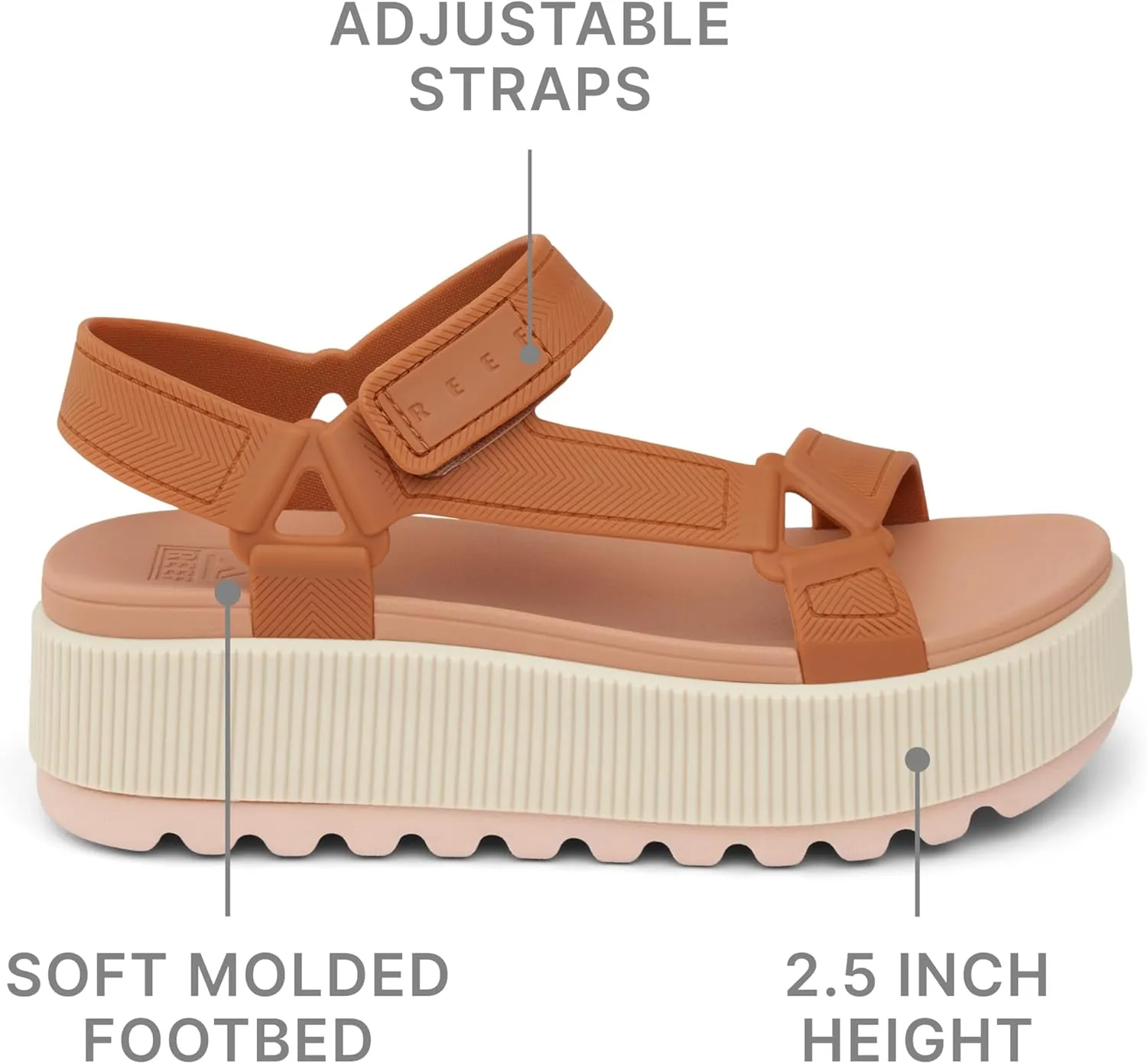 Reef Women's Water Rem Higher Platforms-Sandals