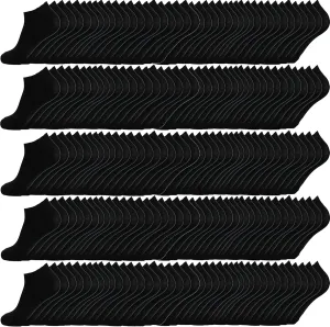 RICHBULL 100 Pairs Thin Low Cut Ankle Socks for Men & Women Bulk Socks,Breathable Casual Socks Athletic Sock Wholesale