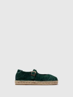 Round Toe Espadrilles SOIK554FLY GREEN