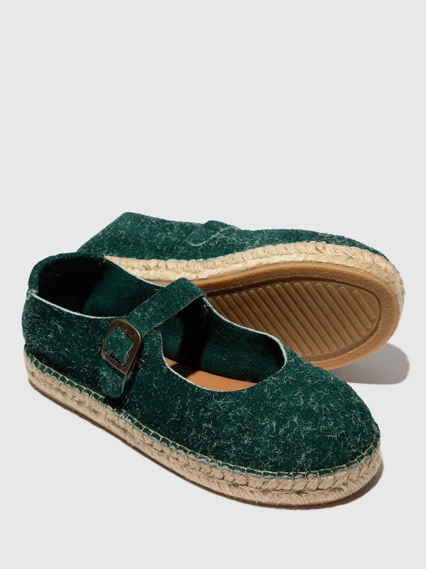 Round Toe Espadrilles SOIK554FLY GREEN