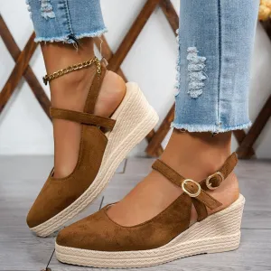 Ruby Point Toe Block Heels Pumps | 3 Colors | Poundton