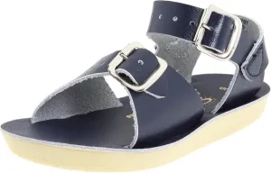 Salt Water Sandals by Hoy Shoe Sun-San Surfer,Blue/Navy,6 M US Toddler