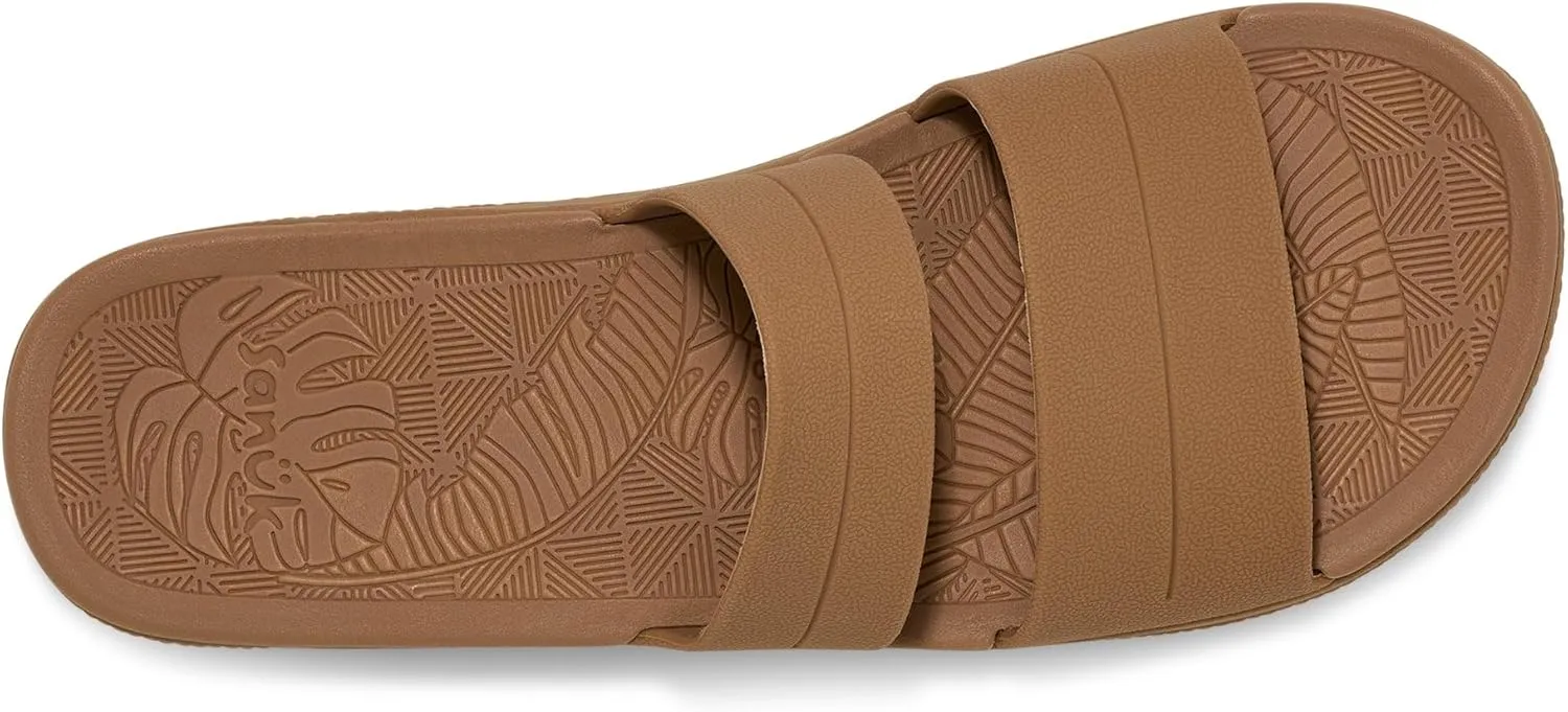 Sanuk Funshine 2 Strap | Slides for Women | Sandals For Women | Comfort Footbed | Water Friendly