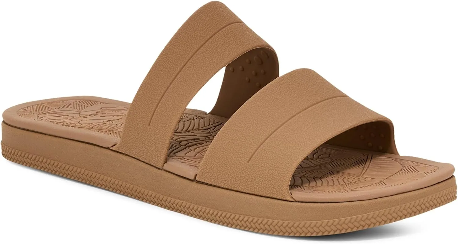 Sanuk Funshine 2 Strap | Slides for Women | Sandals For Women | Comfort Footbed | Water Friendly