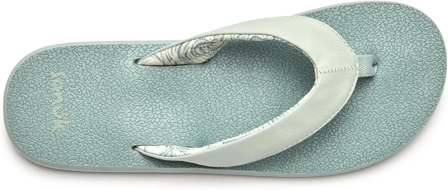 Sanuk Yoga Mat II | Flip Flops for Women | Yoga Sandals For Women | Women's Beach Sandals | Memory Foam Footbed