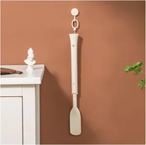 Shoehorn Plastic Shoe Horn Long Handle Shoehorn Telescopic Adjustable Length Shoe Horn Shoe Spoon Useful Lazy Shoe Lifter Shoehorn Travel Shoe Horn