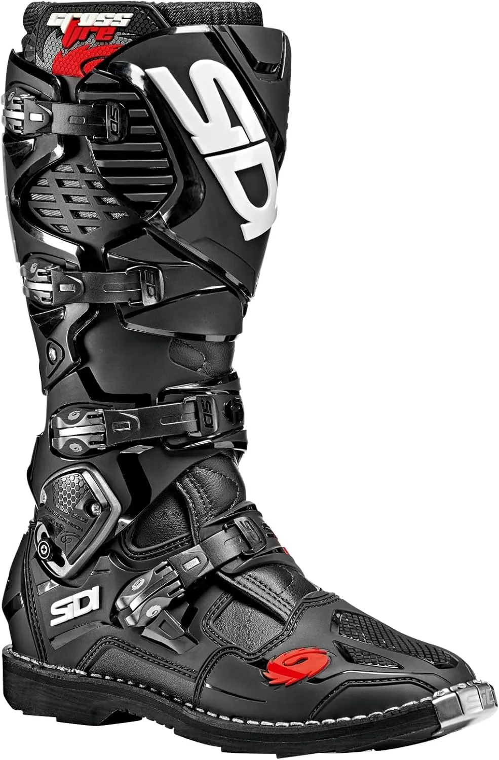 Sidi Crossfire 3 TA Boots 10.5-11 Black/Black