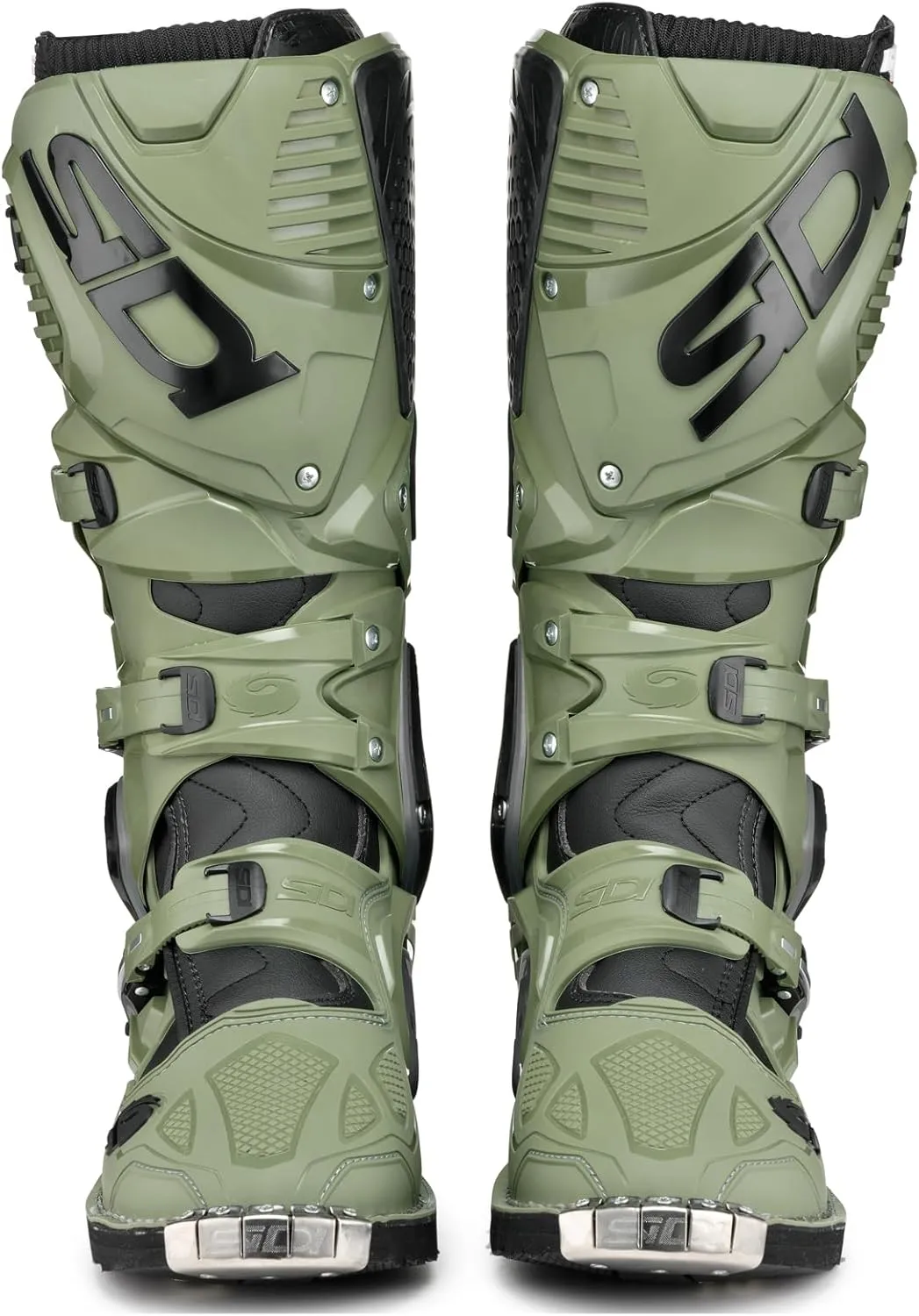 SiDI | Offroad Motorcycle Boots, Professional Motocross Boots for Men CROSSFIRE 3, Adjustable and Replaceable Buckles, Flex System, Hyper Extension Block