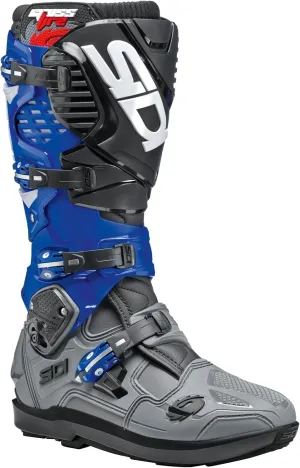 SiDI | Offroad Motorcycle Boots, Professional Motocross Boots for Men CROSSFIRE 3 SRS, Adjustable and Replaceable Buckles, Flex System, Hyper Extension Block