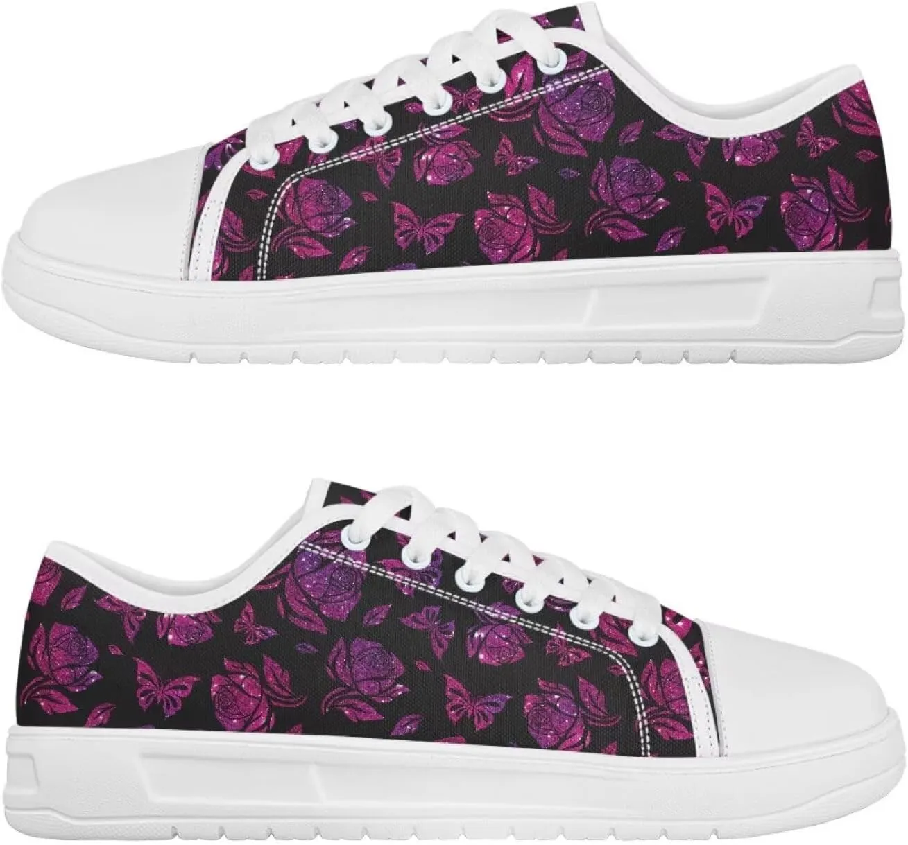 Sneakers for Women Memory Foam Spring Shoes for Women Footwear Slip-On Canvas Shoes Non Slip Fashion 5.5-13.5