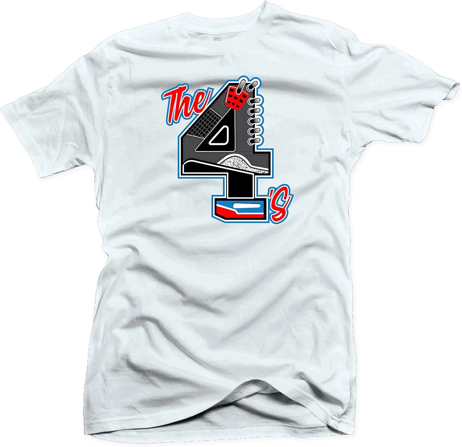 SNELOS Shirt to Match Sneaker Jordan Retro 4 What The Match Jordan Tee