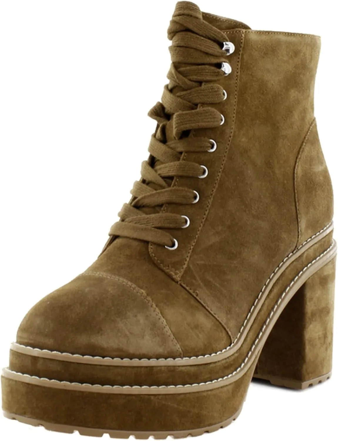 Steve Madden Ember Women's Boots Tan Suede Size 10 M