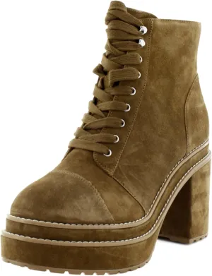 Steve Madden Ember Women's Boots Tan Suede Size 10 M