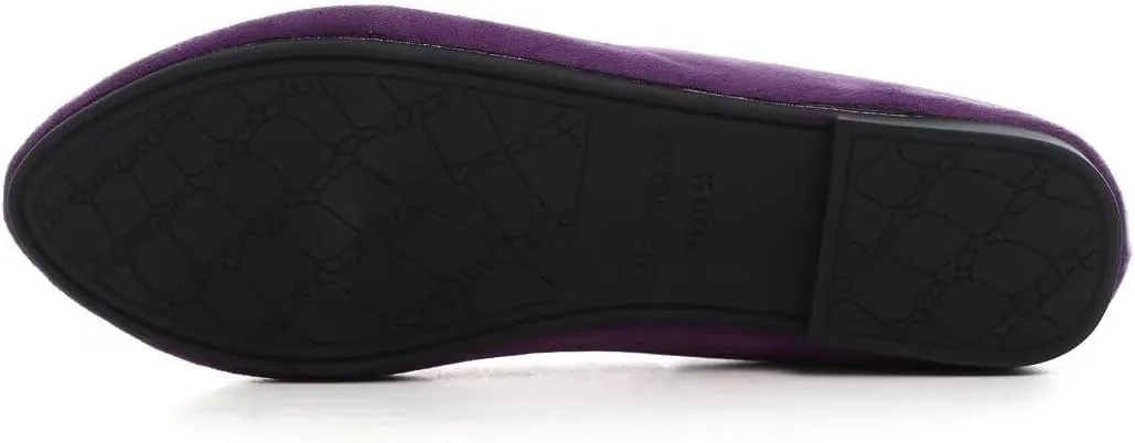 Stunner Women Cute Slip-On Ballet Shoes Soft Solid Classic Pointed Toe Flats